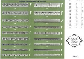 ornamentierte Gesimsleisten